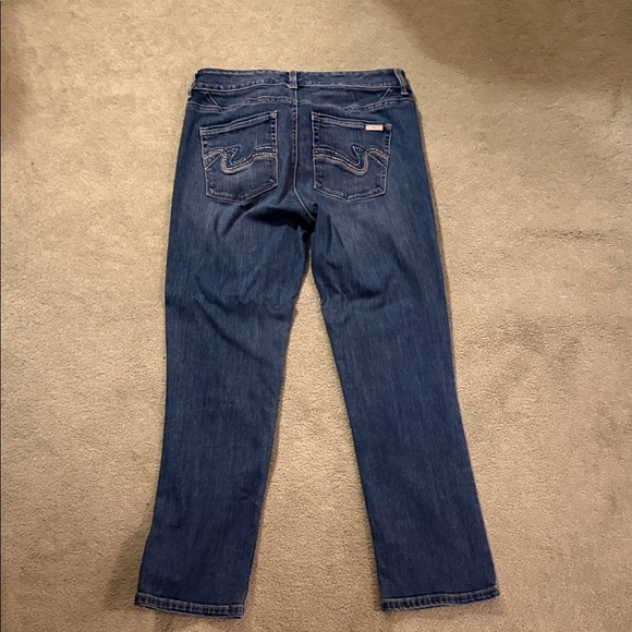 WHBM Blanc Crop Jeans size 2 - Picture 4 of 8